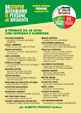 Il volantino con i candidati e il programma